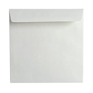 Koperta / koperty ozdobne kwadrat 158x158mm KW158 - MILLENIUM BIAŁY  opk 10szt 120g/m2