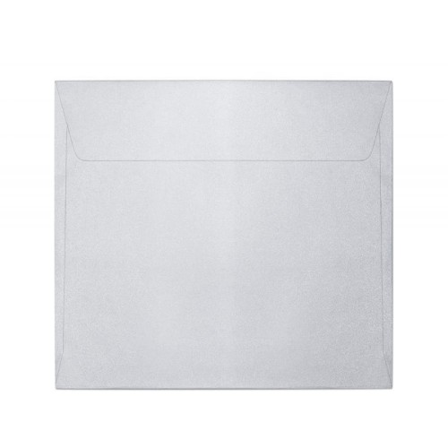 Koperta / koperty ozdobne kwadrat158x158mm KW158 MILLENIUM DIAMENTOWA BIEL opk 10szt 120g/m2 www.niszczarka.net