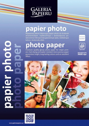 Papier photo 10x15cm - glossy - 180 g/m2 - 50 ark / fotograficzny błyszczący www.niszczarka.net