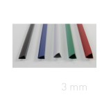 Listwa wsuwana - O.SLIDE 3 mm - czarny - 50 sztuk  A4