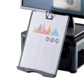 Fellowes Podstawa pod monitor z półką, szufladą i copyholderem 9169501www.niszczarka.net