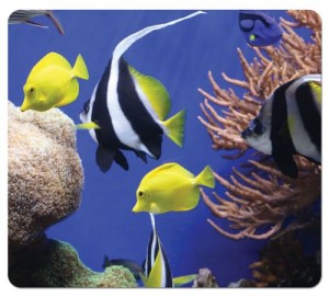 Podkładka pod mysz Fellowes - Rybki - seria Earth 100% ekologiczna