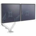 Ramię na 2 monitory Fellowes Eppa™ - BIAŁE www.niszczarka.net