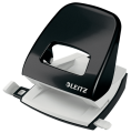Dziurkacz Leitz WOW duży metalowy 30 kartek CZARNY www.niszczarka.net