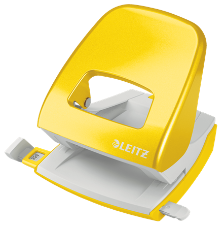 Dziurkacz Leitz WOW duży metalowy 30 kartek CZARNY www.niszczarka.net