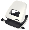 Dziurkacz Leitz WOW duży metalowy 30 kartek CZARNY www.niszczarka.net