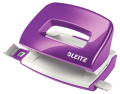 Dziurkacz Leitz WOW mały metalowy 10 kartek BIAŁY www.niszczarka.net