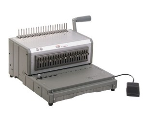 Bindownica elektryczna OPUS el-Jumbo B - profesjonalna elektryczna bindownica do grzbietu plastikowego