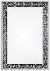 Dyplom ORNAMENT - opk 25 szt A4 - 170g/m2 dyplomy ozdobne