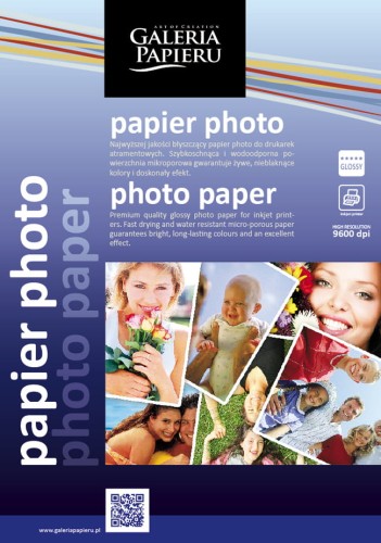 Papier photo glossy A4 240 g/m2 - 25ark fotograficzny błyszczący www.niszczarka.net