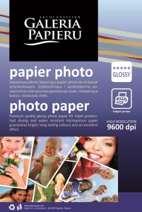 Papier photo glossy A4 170 g/m2 - 20ark fotograficzny błyszczący