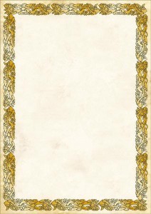 Dyplom CELTIC - opk 20 szt A4 - 250g/m2 dyplomy ozdobne